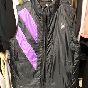 스파이더 남성 패딩 조끼 사이즈L