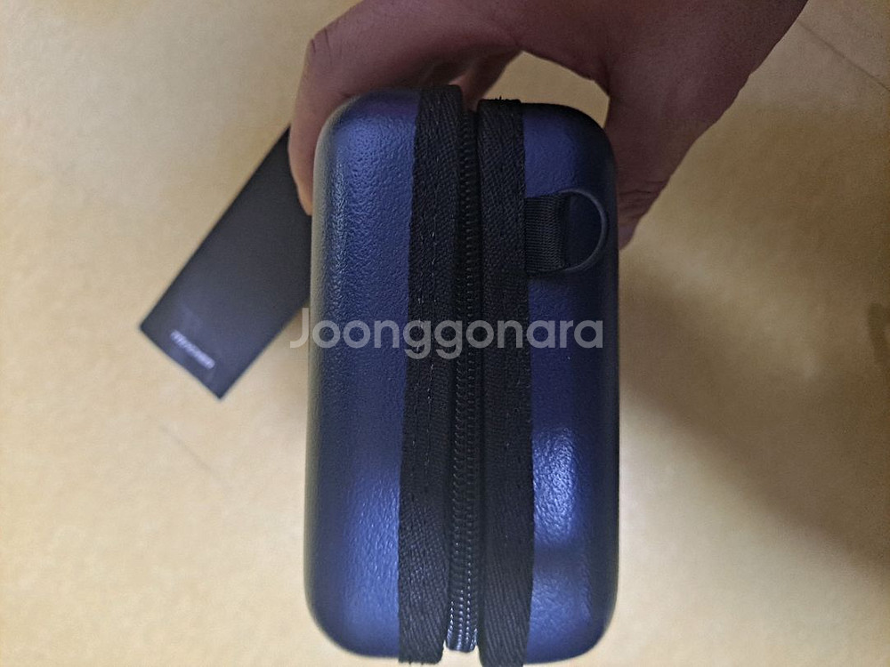 새제품 TRACKER 마카로니 미니 캐리어 파우치 네이비--4