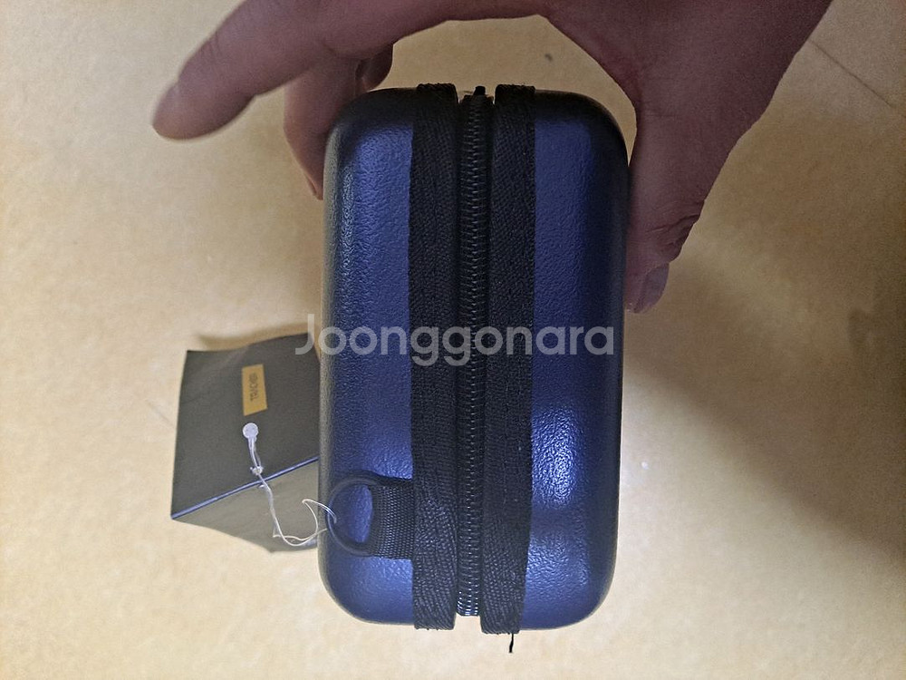 새제품 TRACKER 마카로니 미니 캐리어 파우치 네이비--6