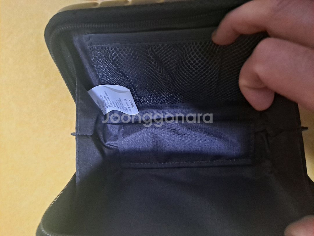 새제품 TRACKER 마카로니 미니 캐리어 파우치 네이비--7