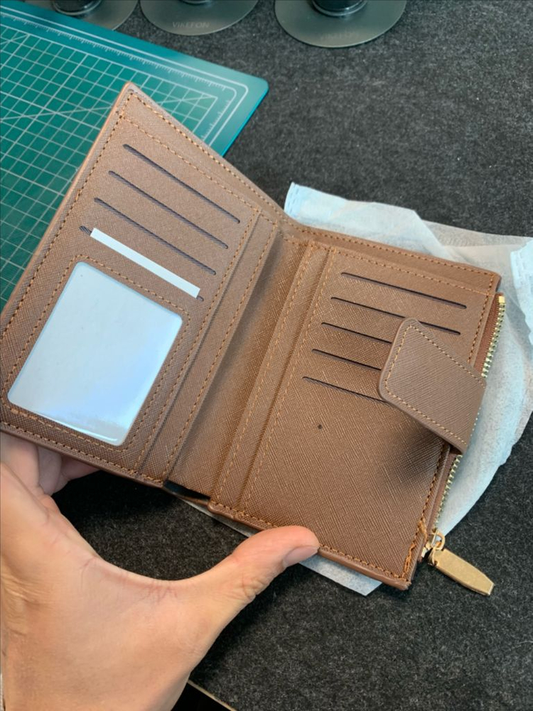 여성 카드 동전지갑 미사용--1