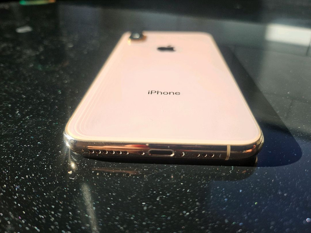 아이폰 XS Max 로즈골드 256기가--1