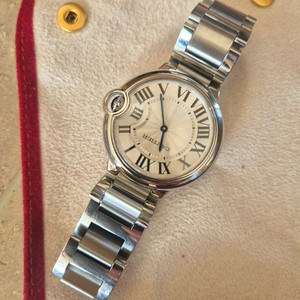 까르띠에 발롱블루 36MM 시계