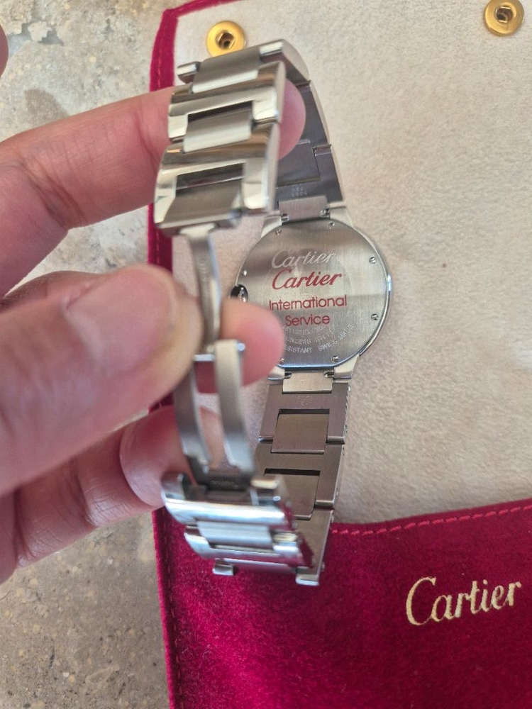 까르띠에 발롱블루 36MM 시계--1