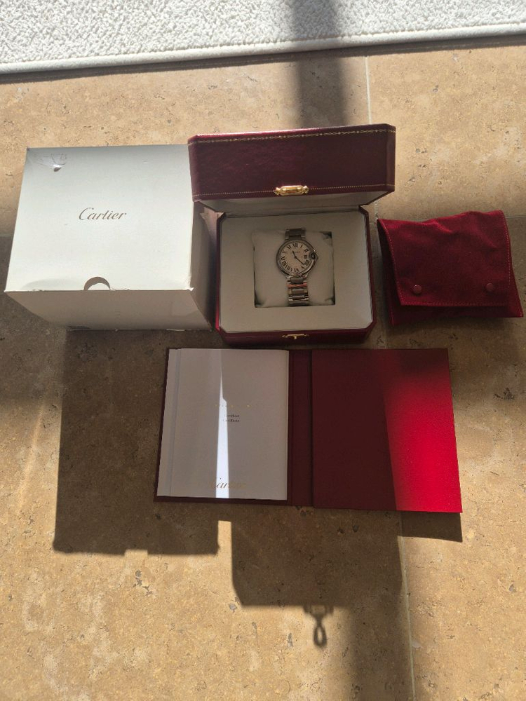 까르띠에 발롱블루 36MM 시계--7