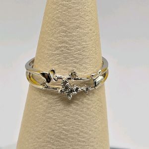 큐빅셋팅 프리사이즈디자인 반지