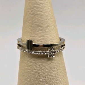 큐빅셋팅 핸드메이드 프리사이즈디자인 반지