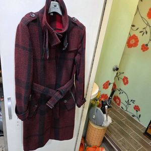 버버리 울 롱 코트