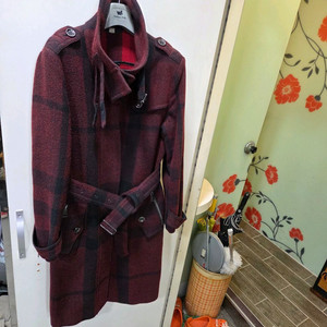 버버리 울 롱 코트