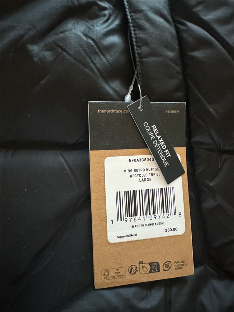 노스페이스/ 레트로눕시 1996/ 해외판L(새제품)--4