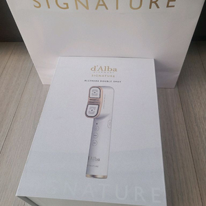 달바 시그니처 울쎄라 더블샷 뷰티 디바이스 미개봉 판매합니다