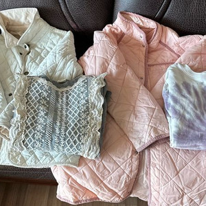 초등 옷 160사이즈 점퍼3, 티바지 세트 기모 패딩 세트