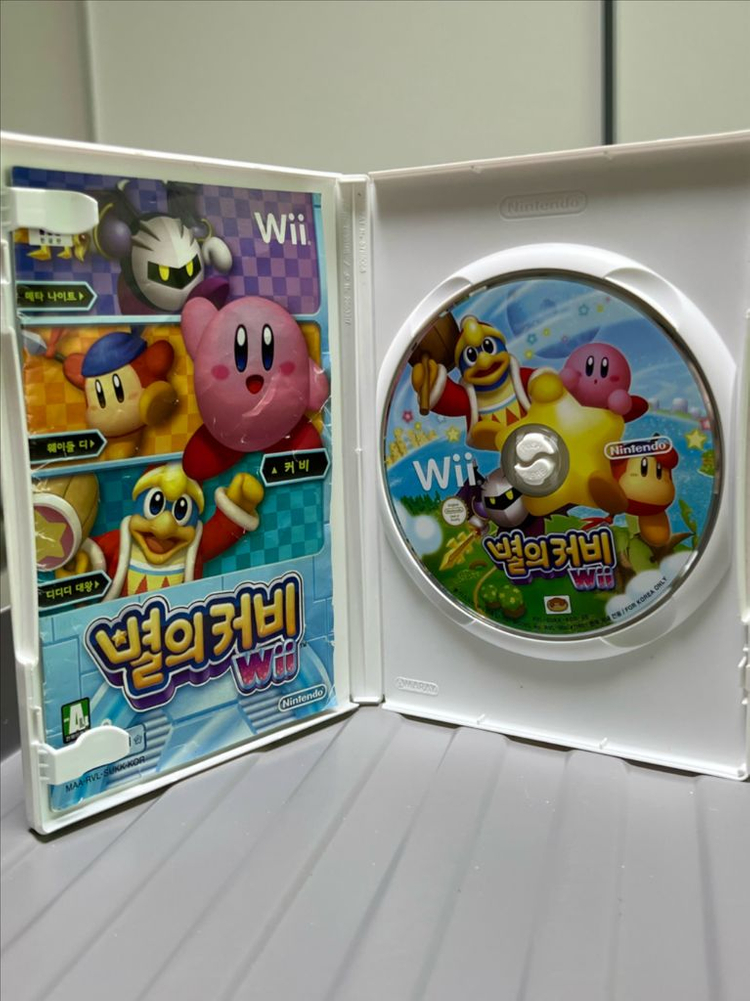 닌텐도 Wii 별의커비 게임--1