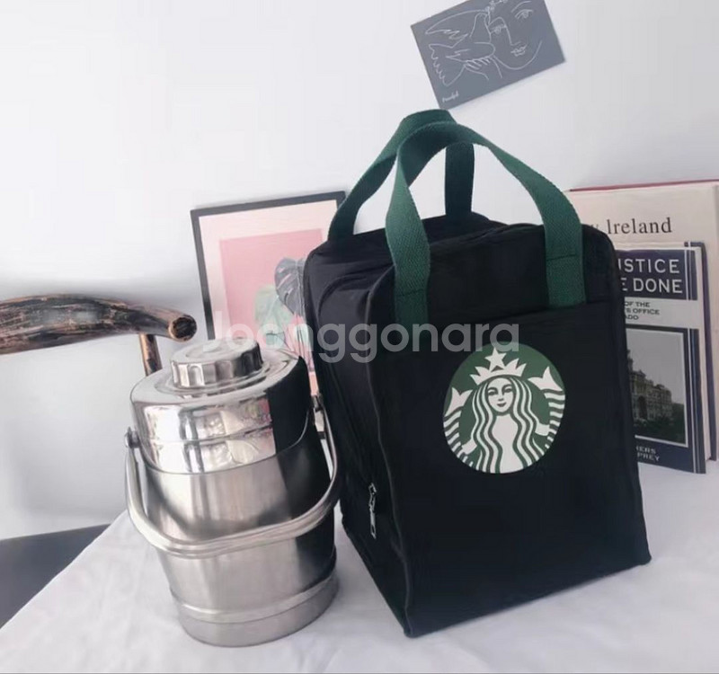스타벅스 보온보냉 에코백(새상품)--5