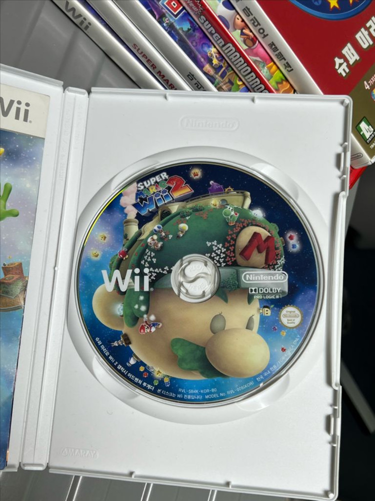슈퍼 마리오 Wii 2 게임--3