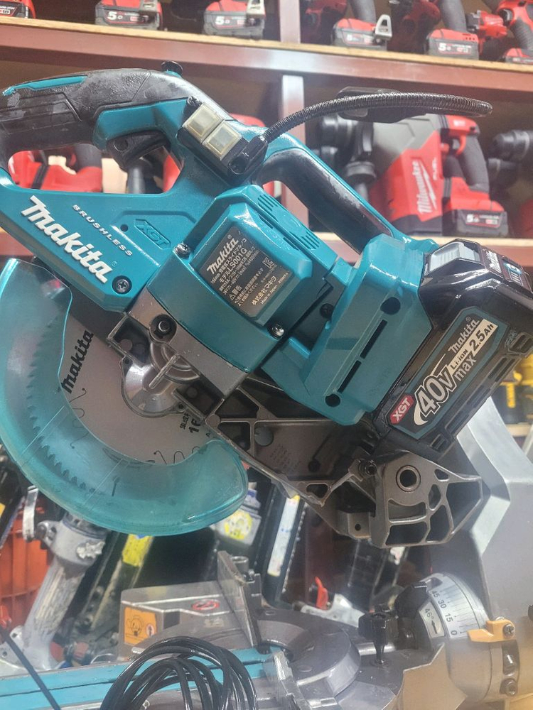 마끼다충전슬라이딩각도절단기 LS001G JAPAN 마이터쏘--8