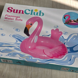 플라밍고 물놀이 튜브 새제품