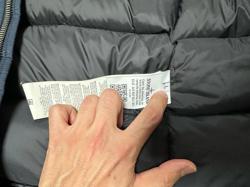 스톤아일랜드 다비드tc 무스탕 양털 패딩 L--2