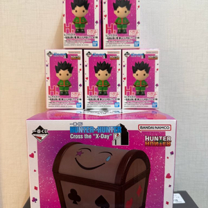 일괄 헌터헌터 제일복권 g상 히소카 상자 h상 초코노코 이치방쿠지 곤 키르아 이르미 클로로 핑크스 이미지
