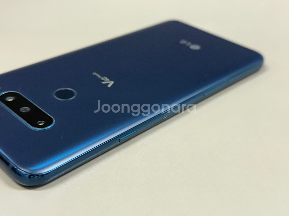 ​​(7만원)LG V40 블루 128G 미파손 깨끗한 단말기 실사용 추천--4