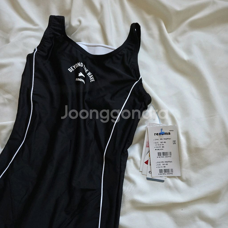 [새상품] 레노마 여아 반신 수영복 (80-85)--2