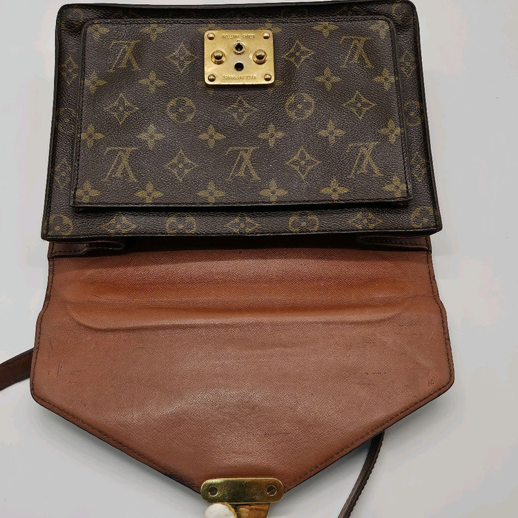 정품 루이비통 몽소 토트 숄더백--7