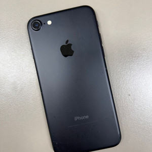 *12만원* 아이폰7 블랙 128기가 배터리89% 미파손 깨끗한 자급제 단말기