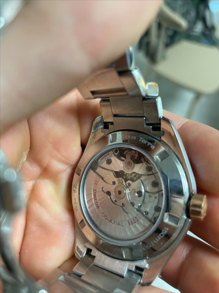 오메가 아쿠아테라 로즈골드 18k 콤비 Ref. 231.23.42.21.06.001 이미지