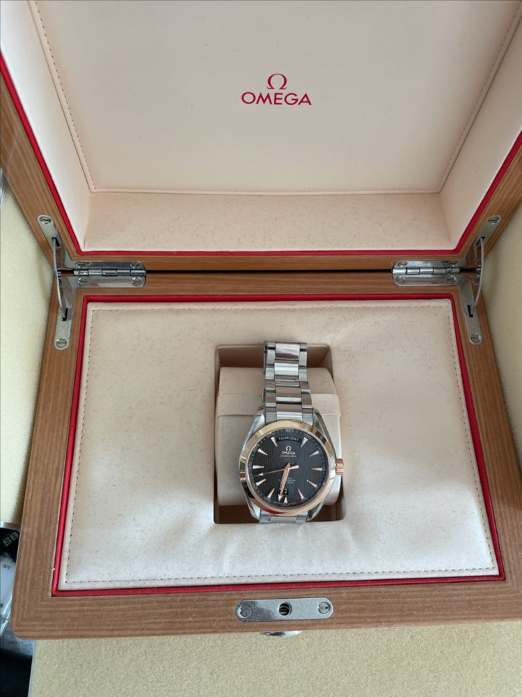 오메가 아쿠아테라 로즈골드 18k 콤비 Ref. 231.23.42.21.06.001 이미지