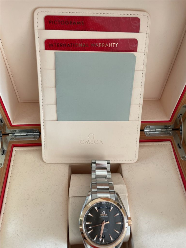 오메가 아쿠아테라 로즈골드 18k 콤비 Ref. 231.23.42.21.06.001 이미지