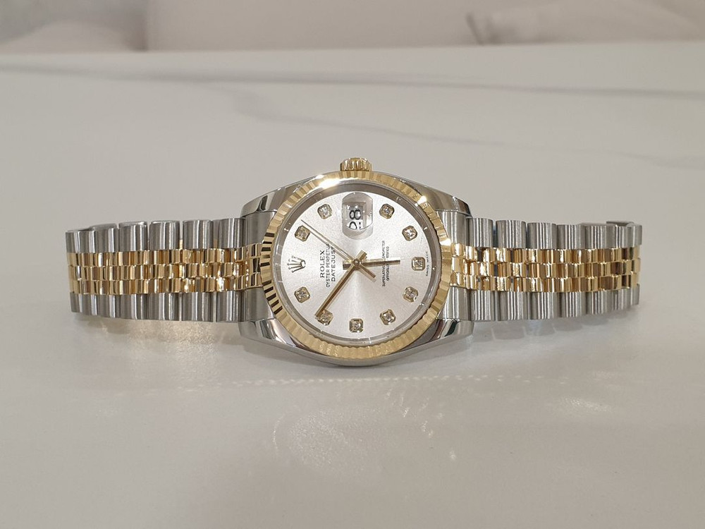 로렉스 데이저스트 116233 실버10P 콤비--1