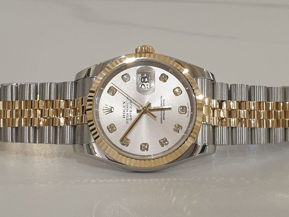 로렉스 데이저스트 116233 실버10P 콤비--2