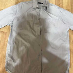 무신사 스탠다드 시티레저 오버사이즈 반팔 셔츠라이트 L