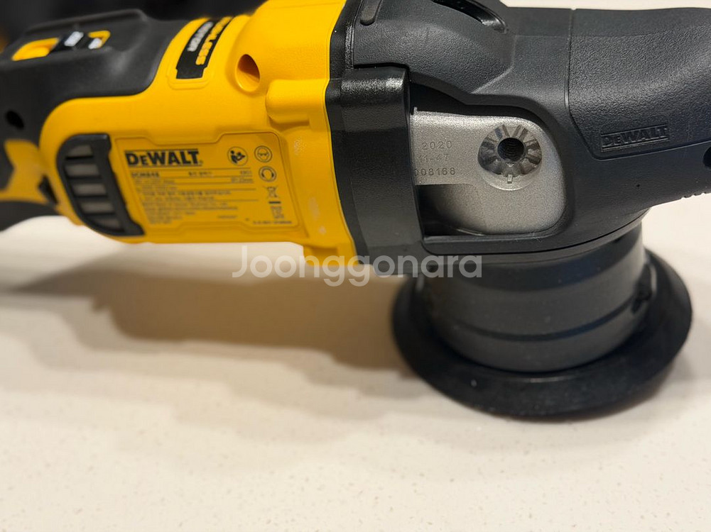 디월트 무선 듀얼폴리셔 배터리세트--7