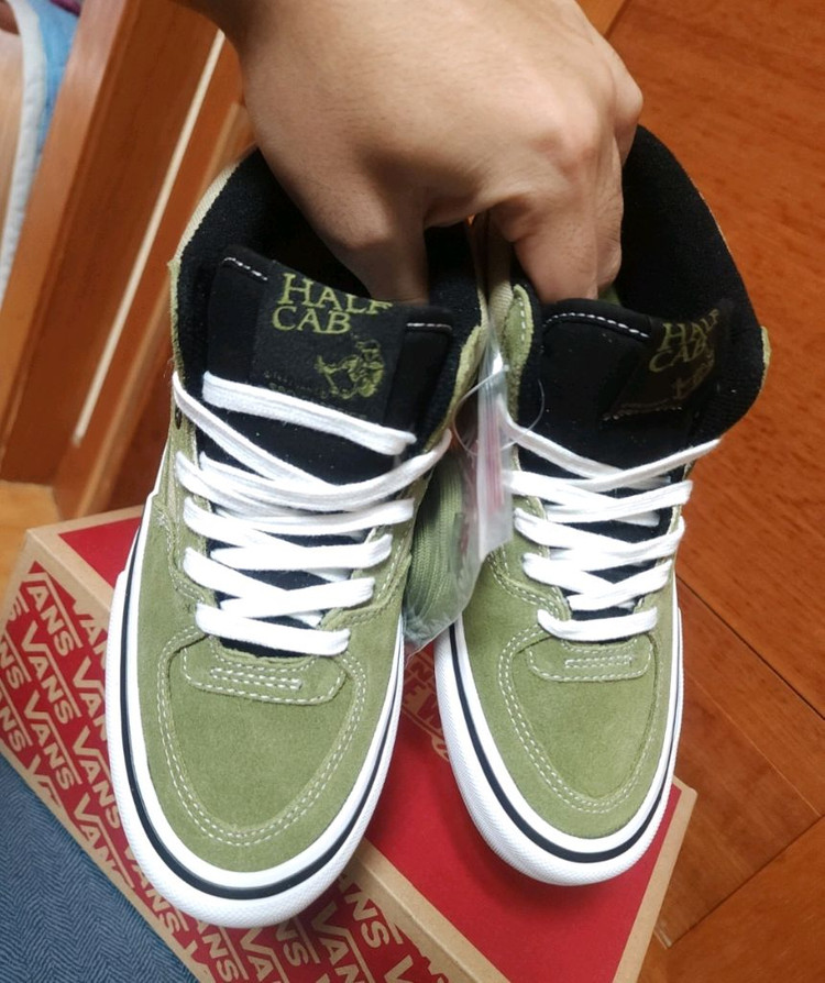 반스 가죽 230 운동화 새상품 스니커즈 여성--4