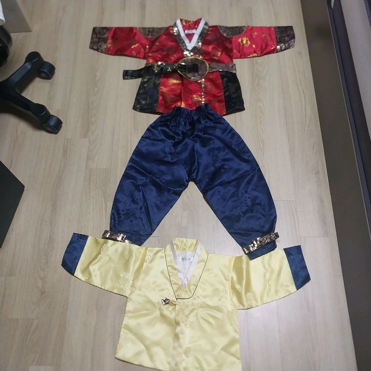 남아 한복 3피스(3호) 19000원 착불 이미지