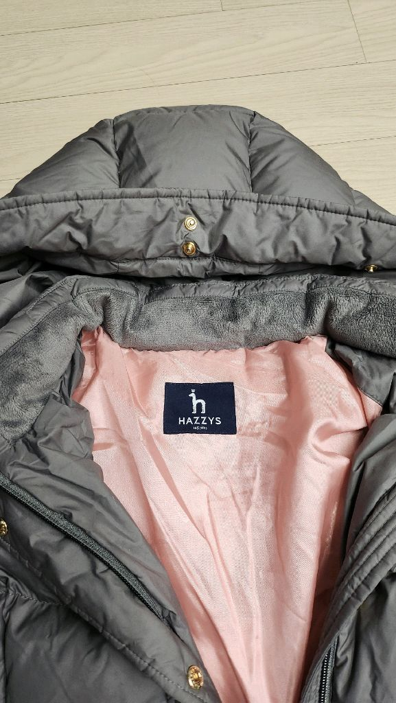 헤지스 여아 구스다운 점퍼 145사이즈--1