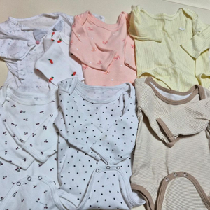 아기 사계절 실내복 7벌