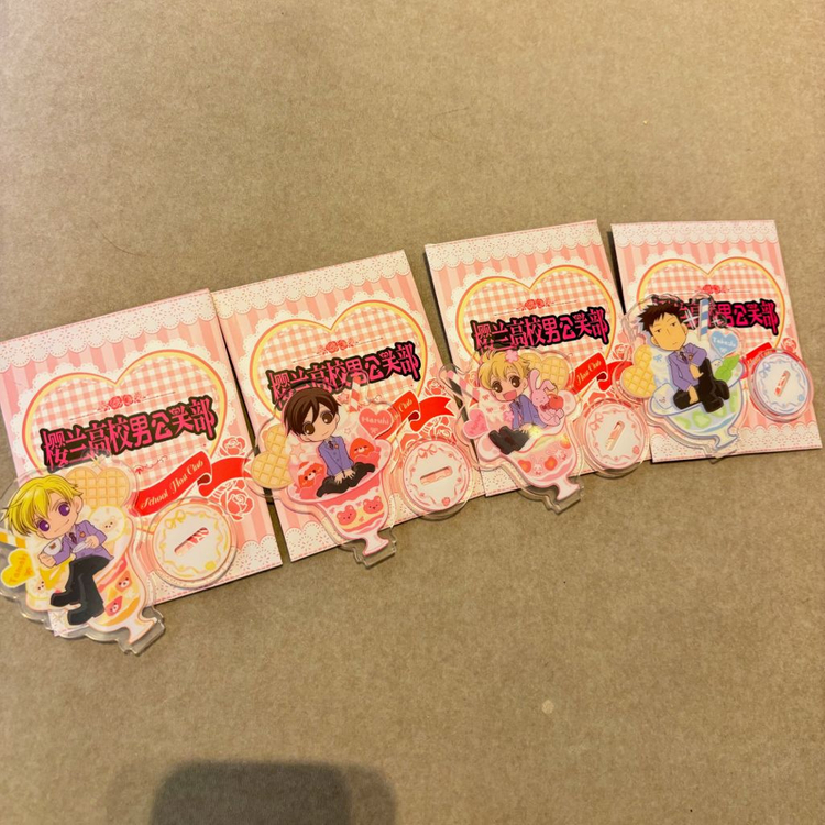 오란고교 사교클럽 러블리 파르페 아크릴 스탠드--1