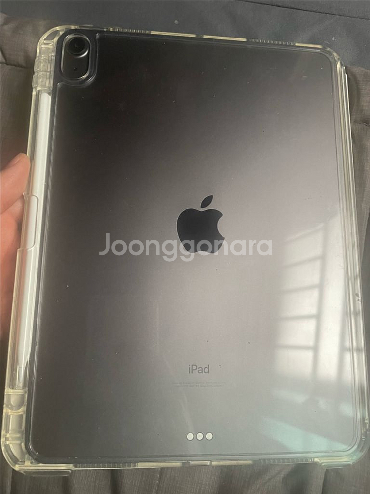 아이패드 에어 4세대 + 로지텍 팬슬+케이스--4