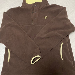 낫온리포투데이 플리스 버튼 풀오버 2가지