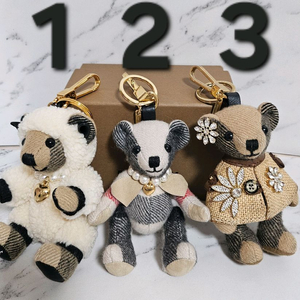 버버리토마스 인형 키링 백참