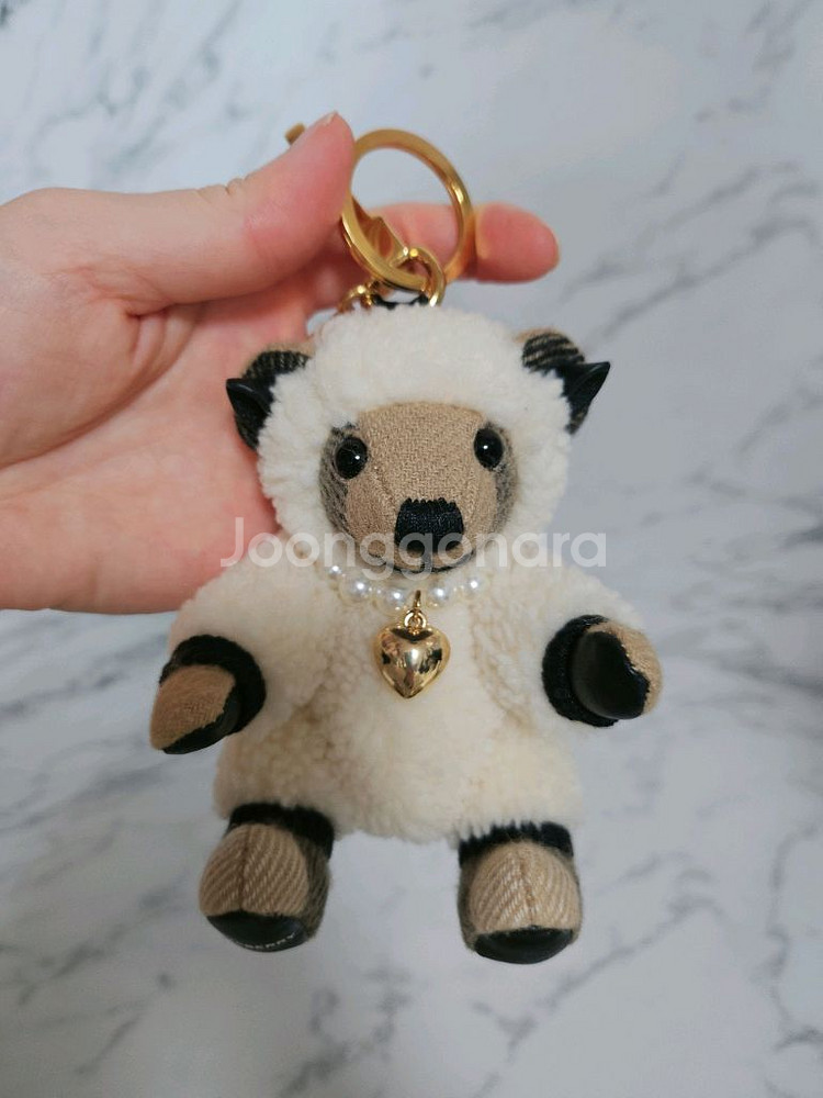 버버리토마스 인형 키링 백참--2