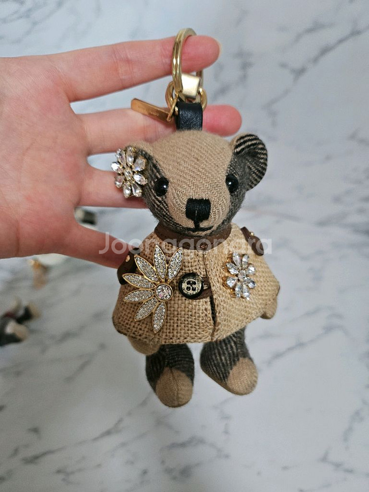 버버리토마스 인형 키링 백참--7