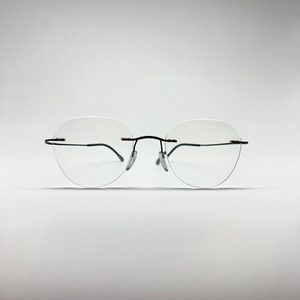 실루엣 무테 5515 블랙 [안경렌즈 10만원 제공] 이미지