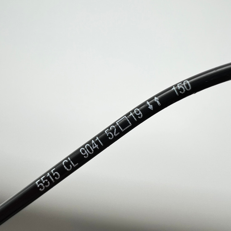 실루엣 무테 5515 블랙 [안경렌즈 10만원 제공] 이미지