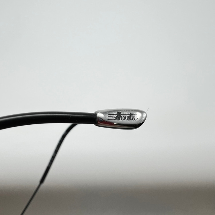 실루엣 무테 5515 블랙 [안경렌즈 10만원 제공] 이미지