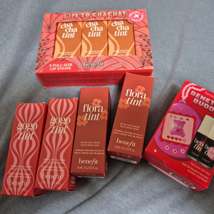 베네피트 플로라 틴트, 차차틴트, 고고틴트, 베네틴트 버디듀오
