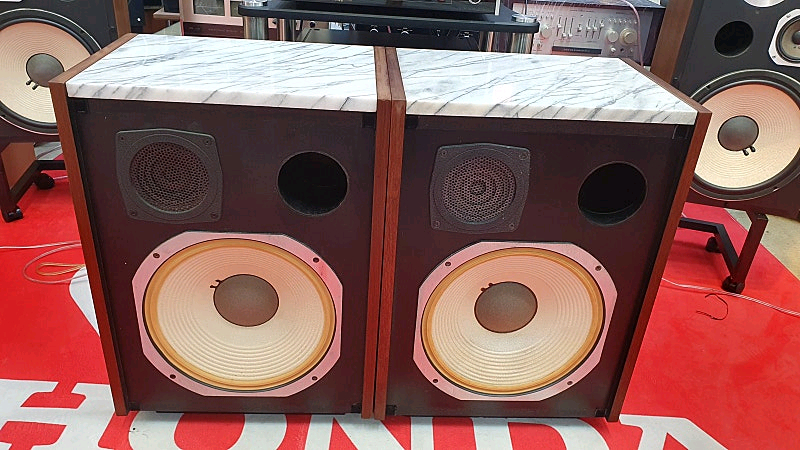 JBL L101 Lancer 스피커/오리지날 격자그릴--4