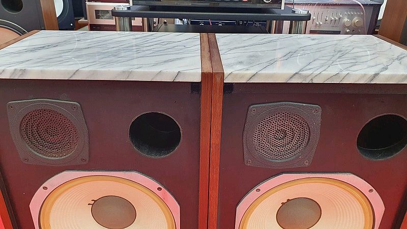 JBL L101 Lancer 스피커/오리지날 격자그릴--6